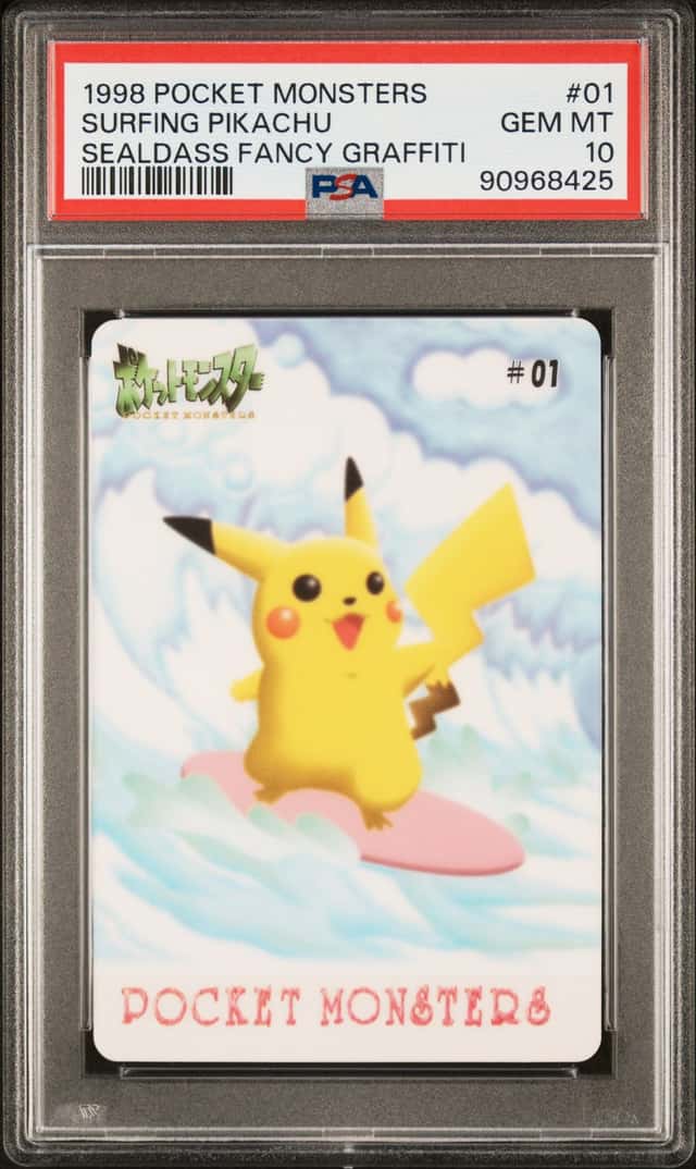 Surfing Pikachu