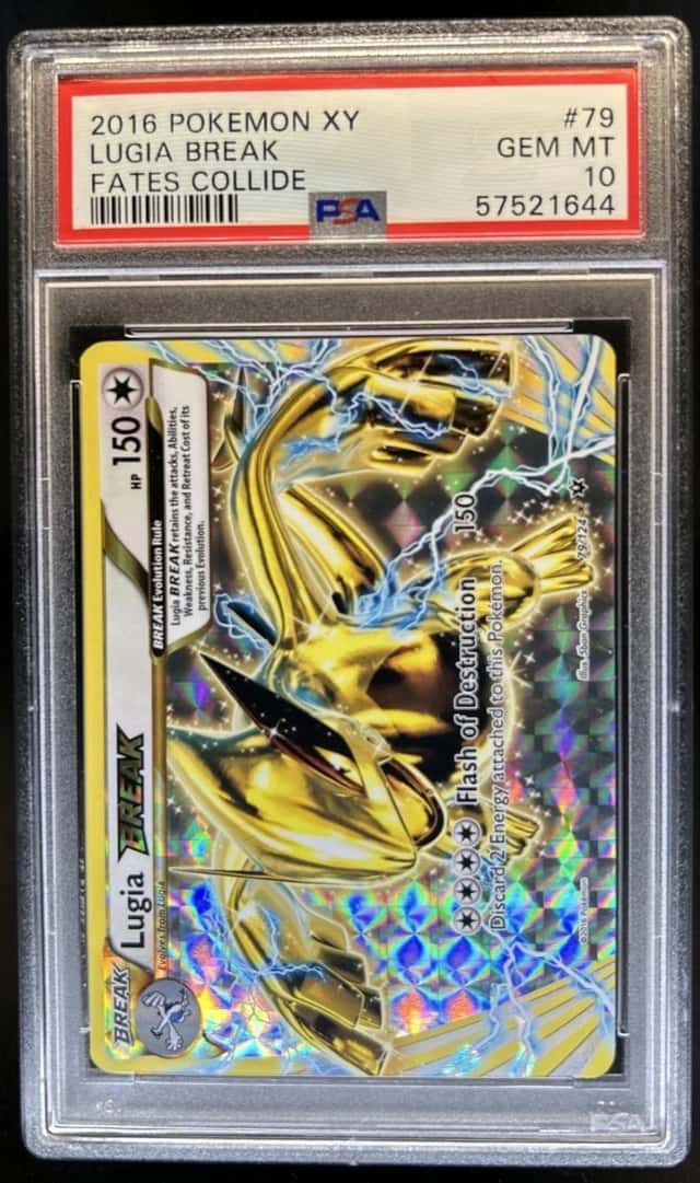 2016 Pokemon XY Fates Collide Lugia BRE #79/124 PSA 10 GEM MINT