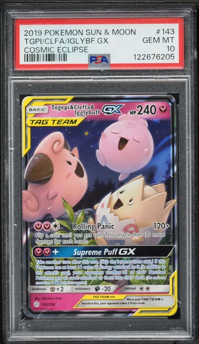 Togepi & Cleffa & Igglybuff GX