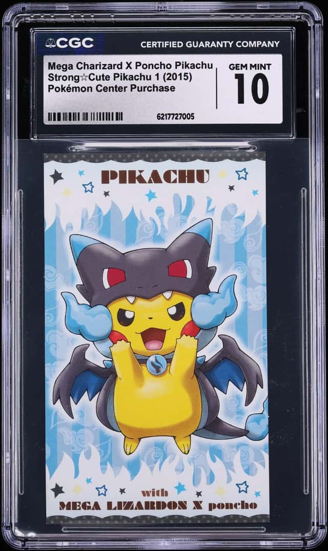 Mega Charizard X Poncho Pikachu