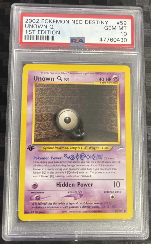 Unown Q