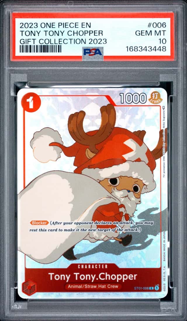 2023 One Piece Gift Collection Tony Tony Chopper #ST01-006 PSA 10 GEM MINT (48)