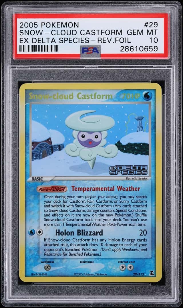 Snow-cloud Castform