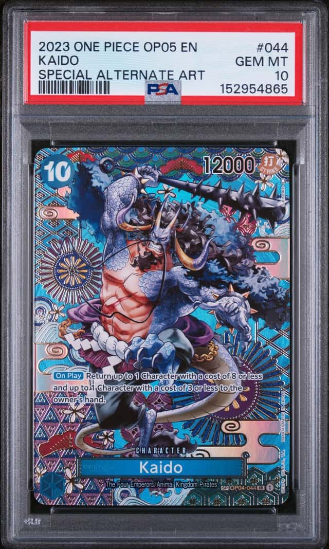 Kaido (044) (SP) OP04-044 Awakening of the New Era Foil PSA 10