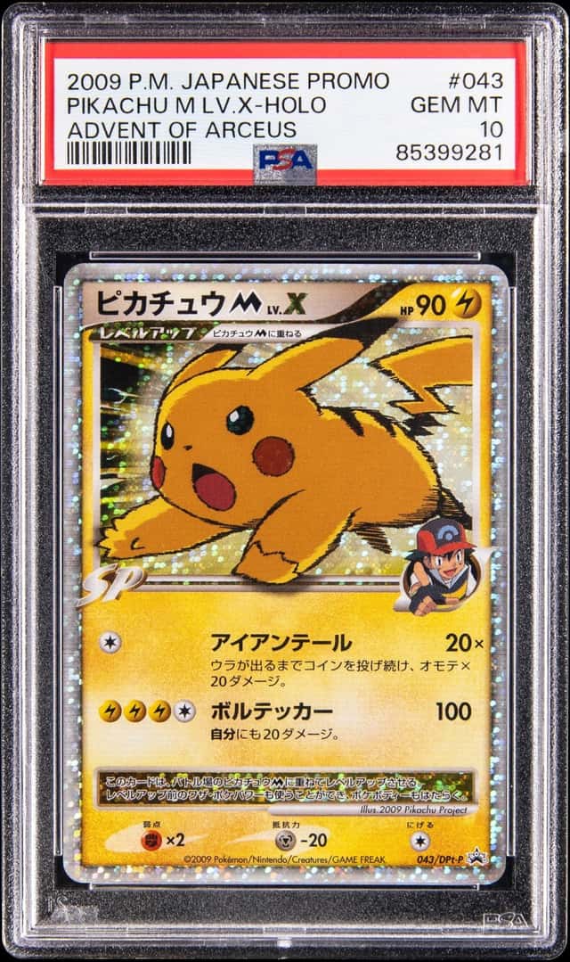 Pikachu M Lv X