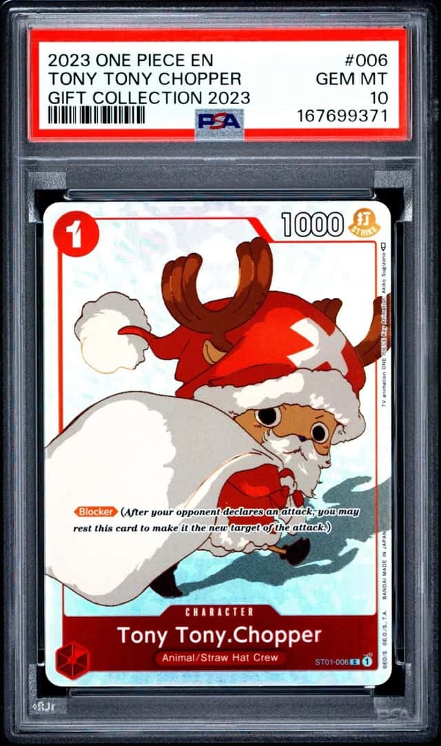 2023 ONE PIECE GIFT COLLECTION 2023 #006 TONY TONY CHOPPER PSA 10
