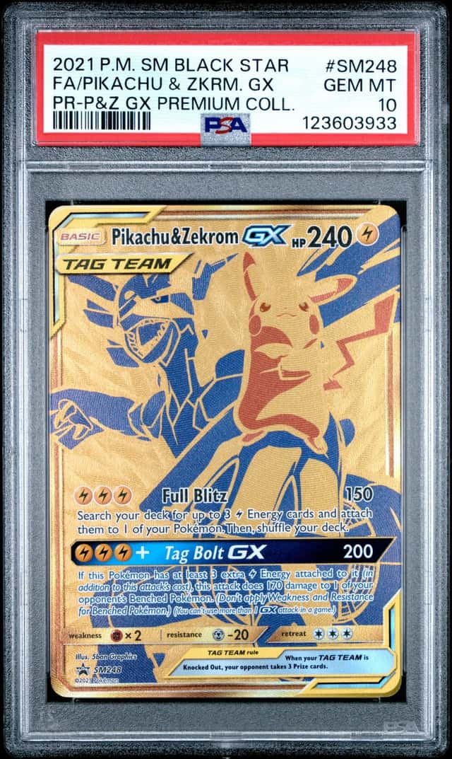 Pikachu & Zekrom GX