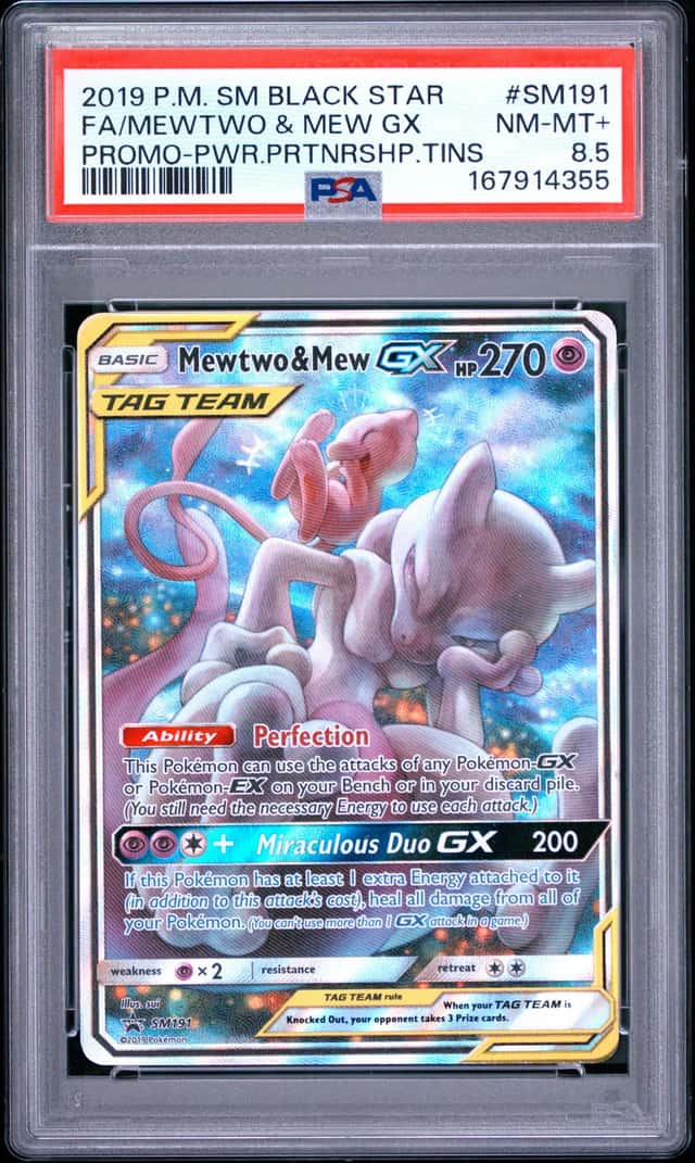 Mewtwo & Mew GX