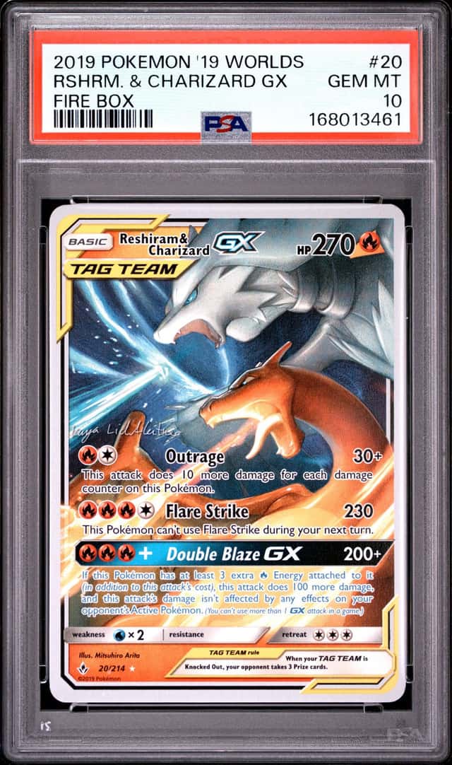 Reshiram & Charizard GX