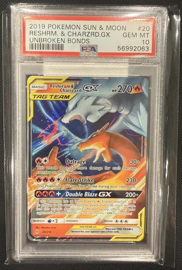 Reshiram & Charizard GX