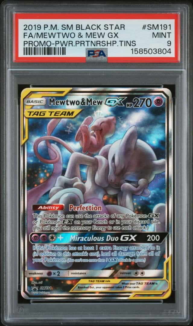 Mewtwo & Mew GX