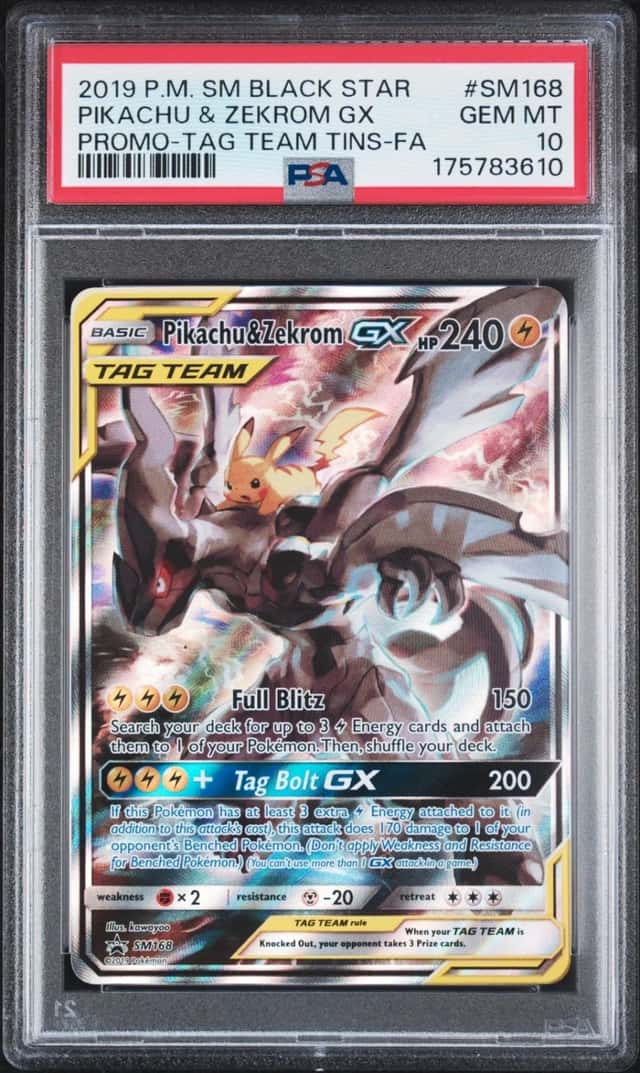 Pikachu & Zekrom GX