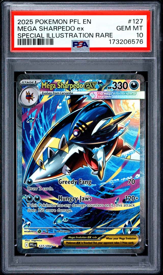 MEGA SHARPEDO ex