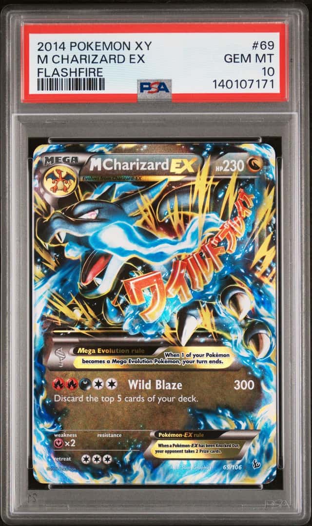 2014 Pokemon XY Flashfire Mega Charizard #69 PSA 10 GEM MINT