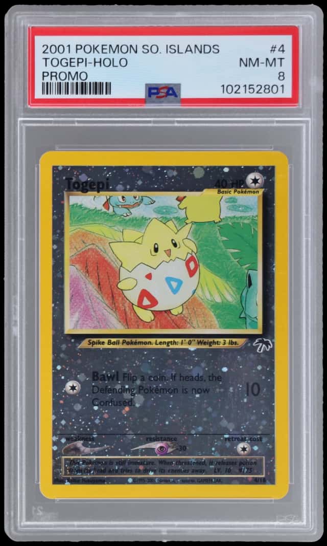 2001 Pokemon Southern Islands Promo Holo Togepi #4
