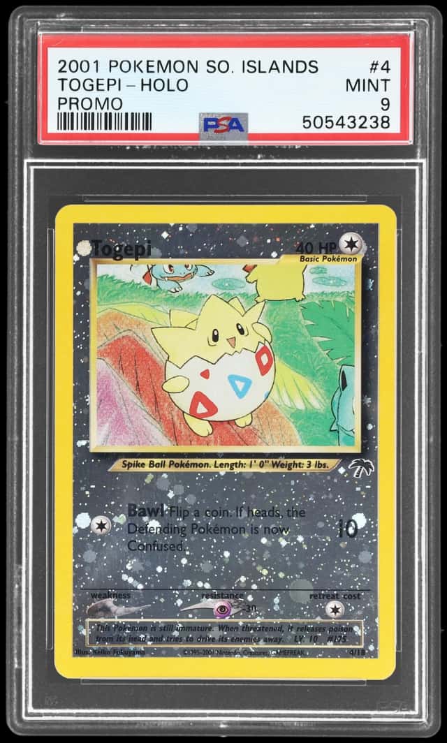 2001 Pokemon Southern Islands Promo Holo Togepi #4