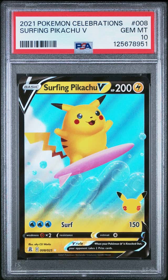 Surfing Pikachu V