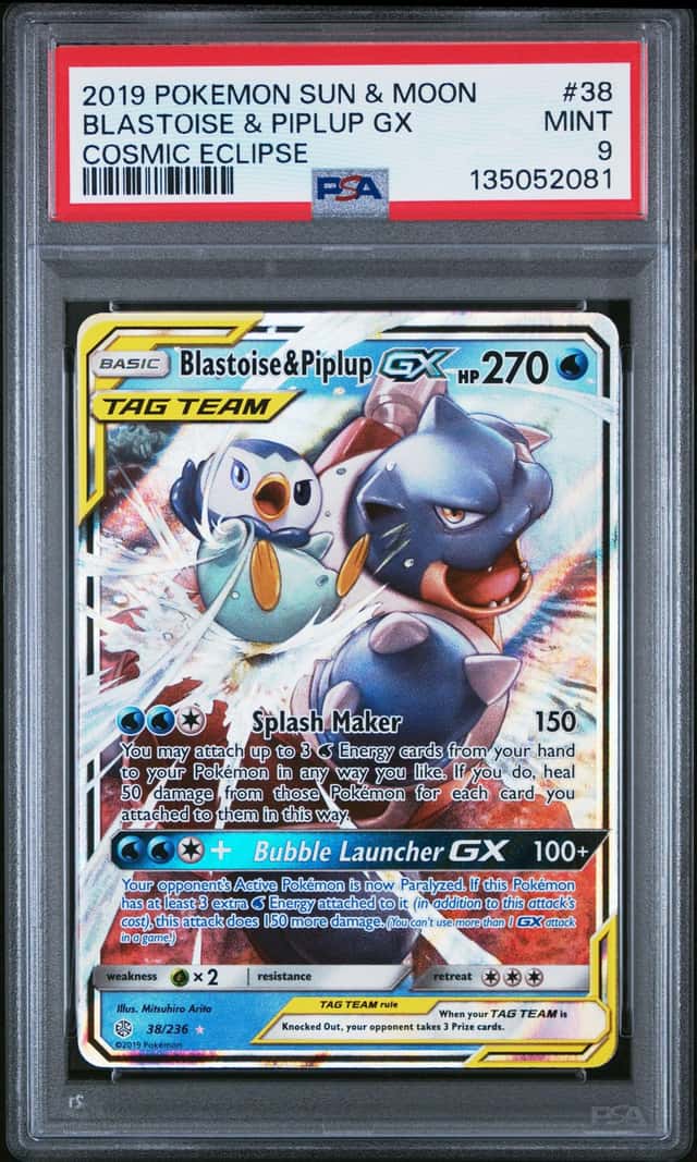Blastoise & Piplup GX