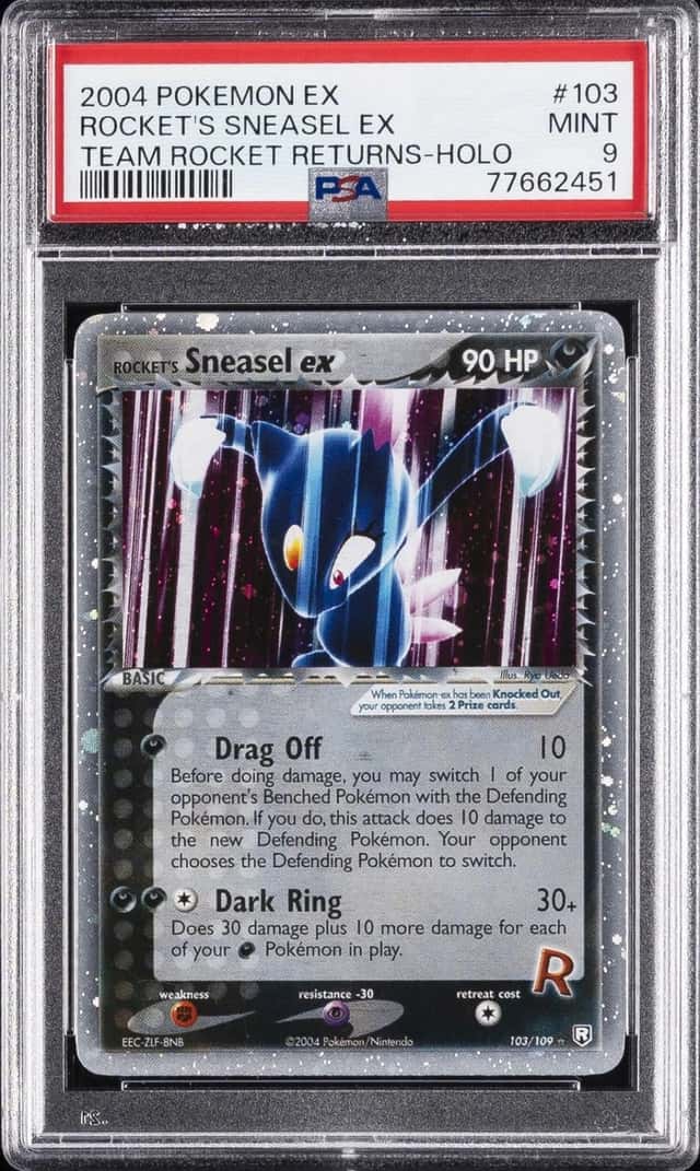 Rocket's Sneasel EX