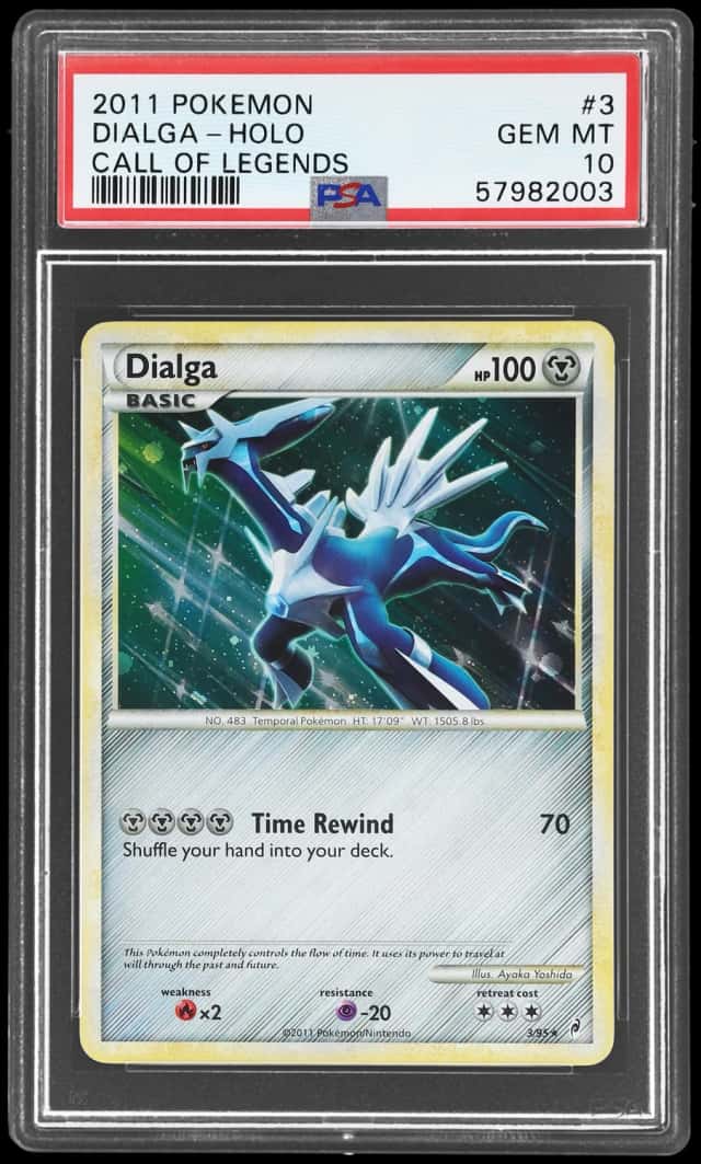 2011 Pokemon Call of Legends Holo Dialga #3