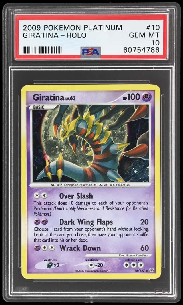 2009 Pokemon Platinum Holo Giratina #10