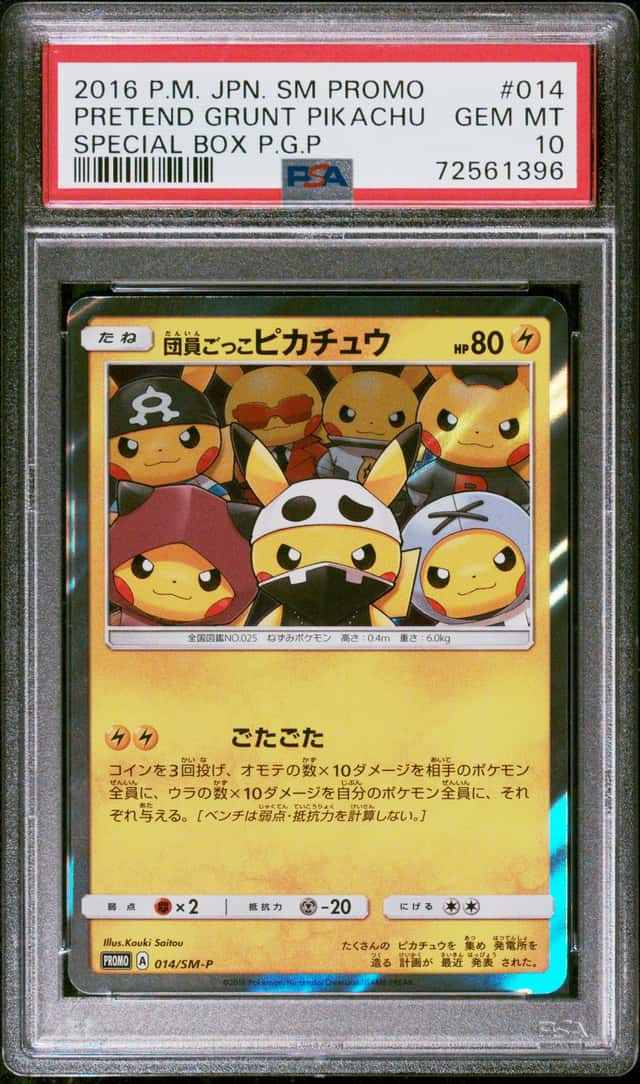 Pretend Grunt Pikachu