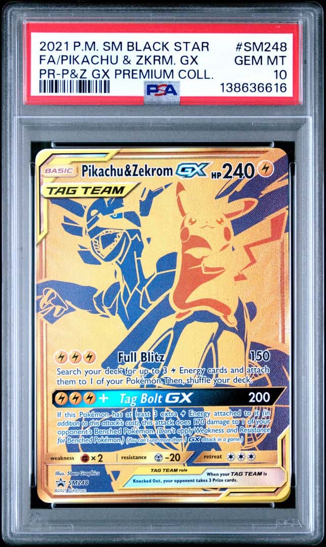 Pikachu & Zekrom GX