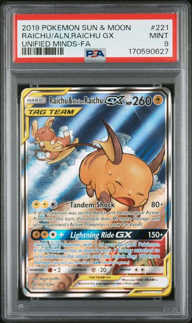 Raichu & Alolan Raichu GX
