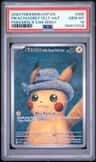 Pikachu/grey Felt Hat