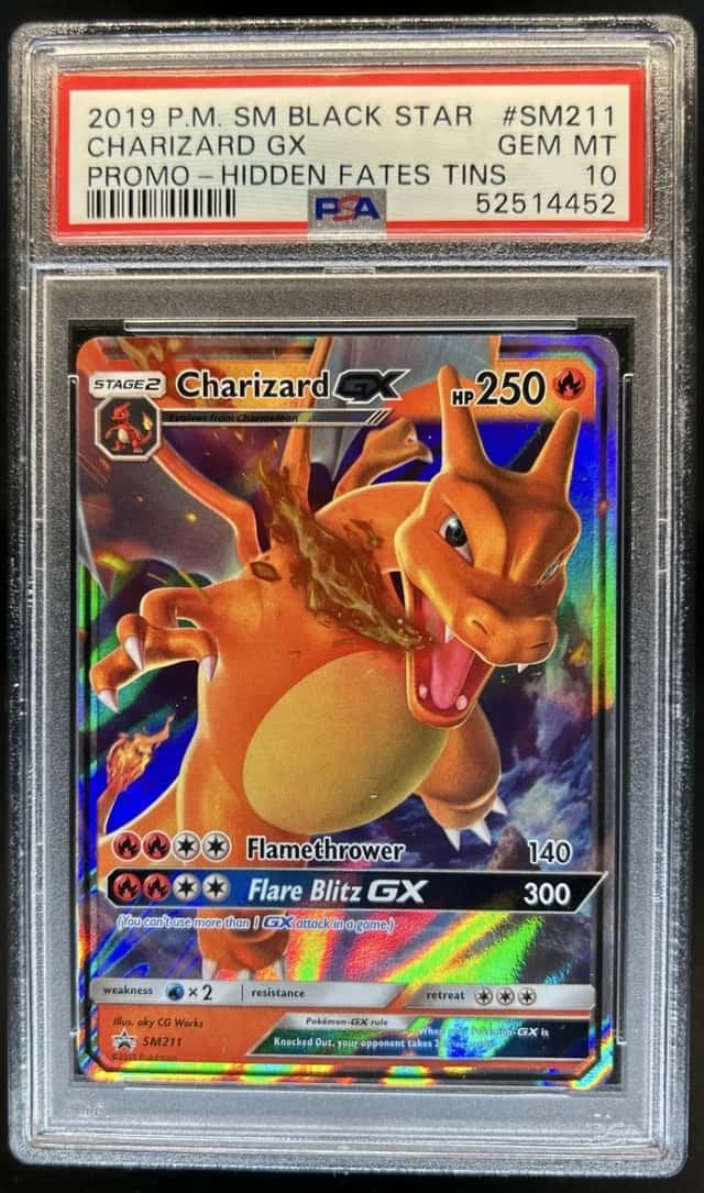 Pokemon SM Black Star Promos Charizard #SM211 PSA 10 GEM MINT