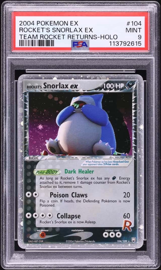 Rocket's Snorlax EX