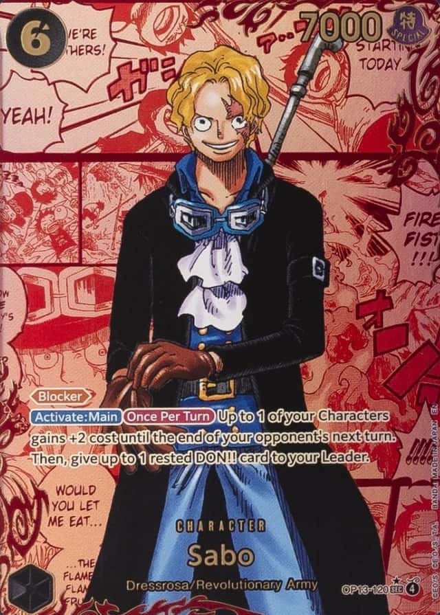Op Red Manga Art