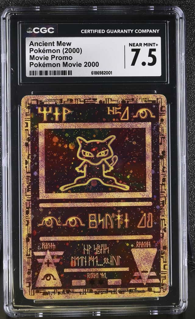 Ancient Mew CGC 7.5 (2000) Pokemon Movie 2000 Promo Holo English