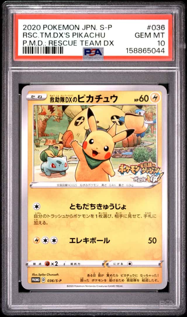 Rescue Team Dx's Pikachu