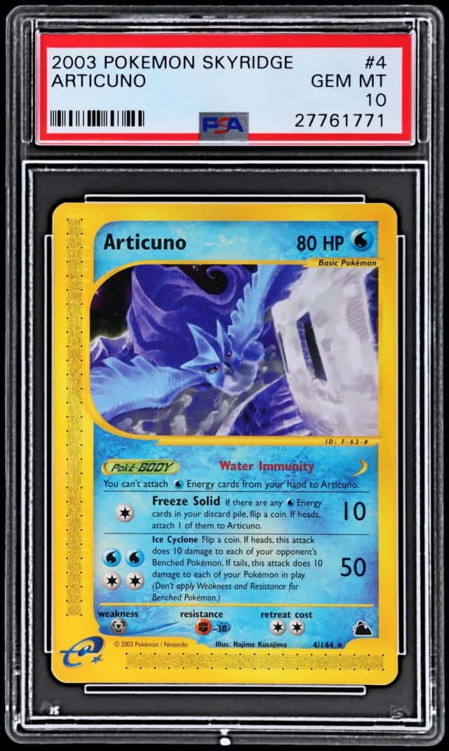 2003 Pokemon Skyridge Articuno #4