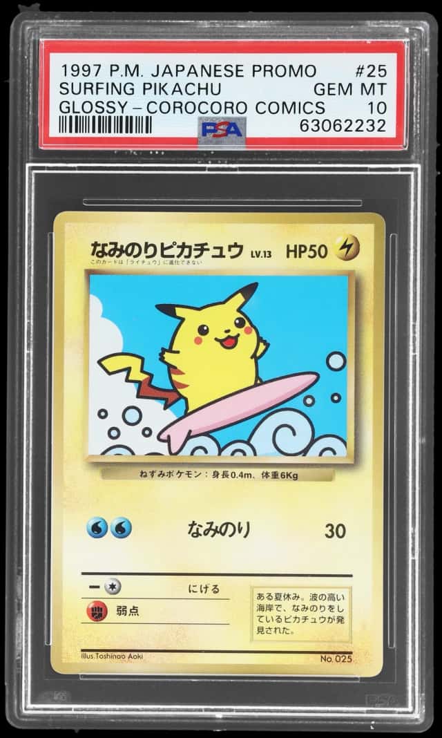 Surfing Pikachu