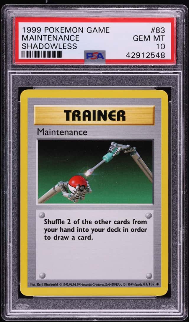 Maintenance