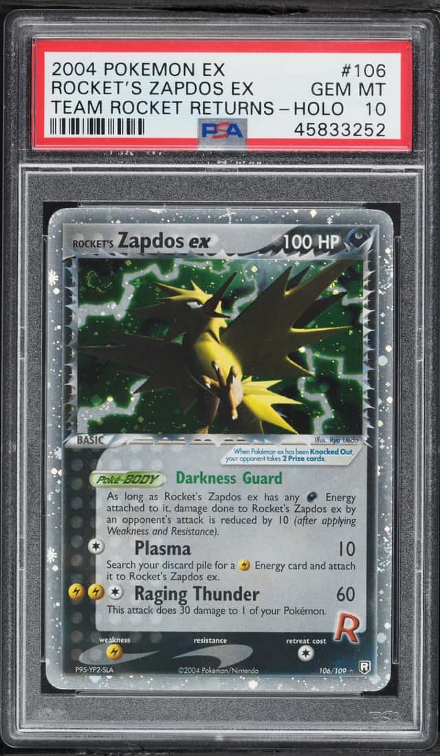 Rocket's Zapdos EX