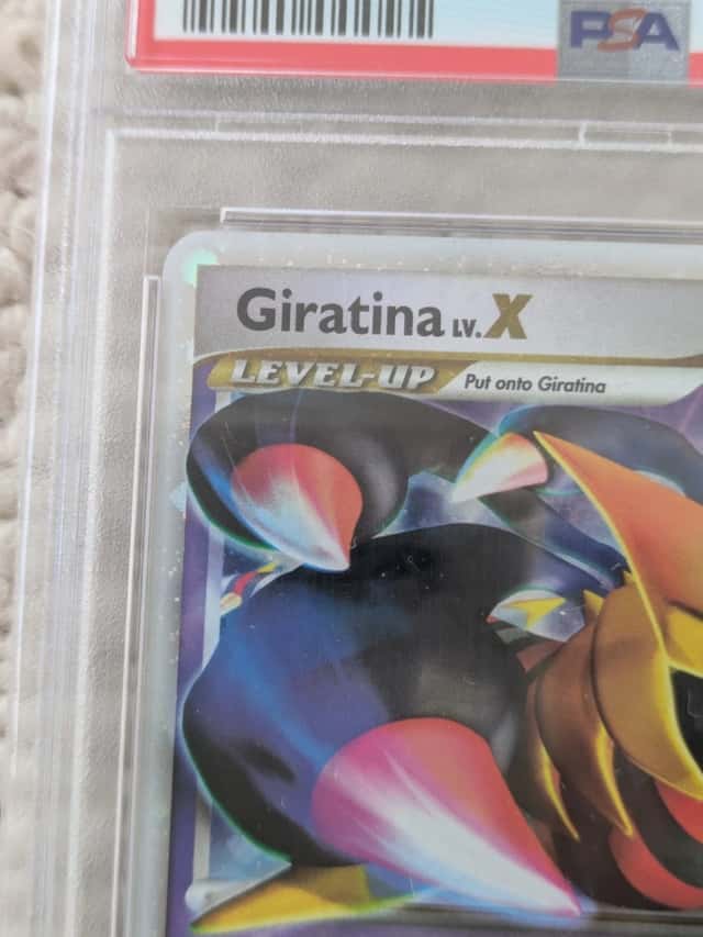 PSA 7 2009 Pokémon TCG Giratina Lv.X Holo Black Star Promo DP38 No Reserve