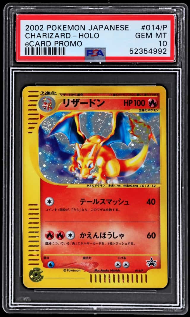 2002 Pokemon Ecard Promo Japanese Holo Charizard #014P