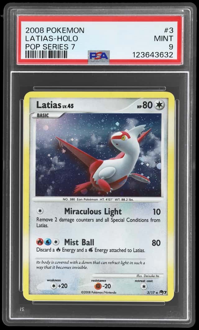2008 Pokemon Organized Play Series 7 Holo Latias #3
