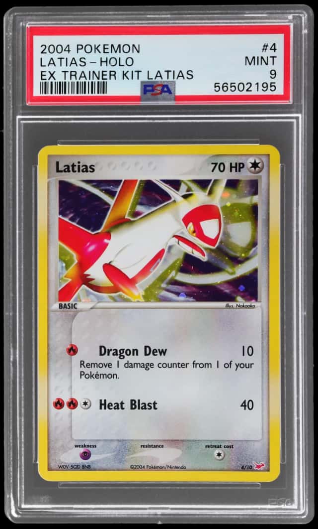 2004 Pokemon Ex Trainer Kit Holo Half Deck Latias #4