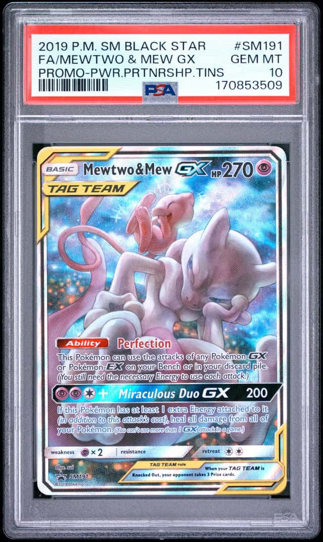 Mewtwo & Mew GX
