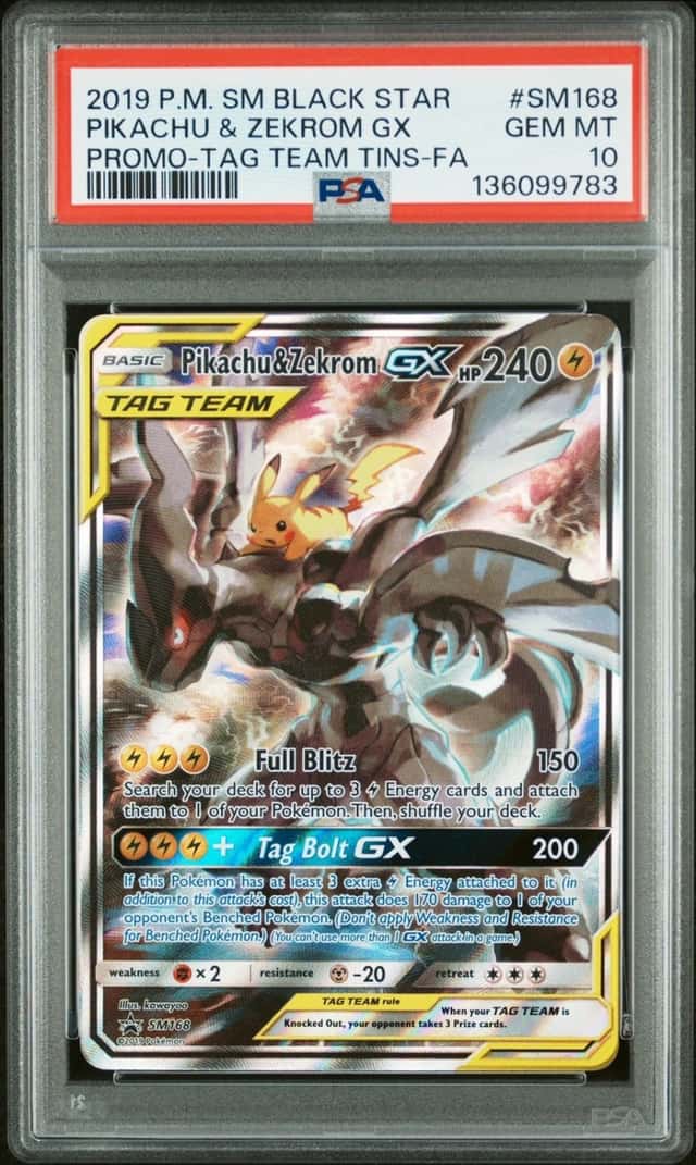 Pikachu & Zekrom GX
