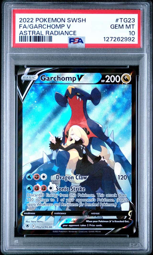 The Pokémon Company Garchomp V TG23/TG30 Astral Radiance TG ENG 2022 PSA 10