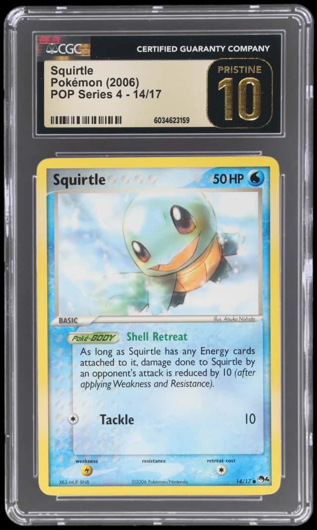 2006 Pokemon Organized Play Series 4 Squirtle #14
