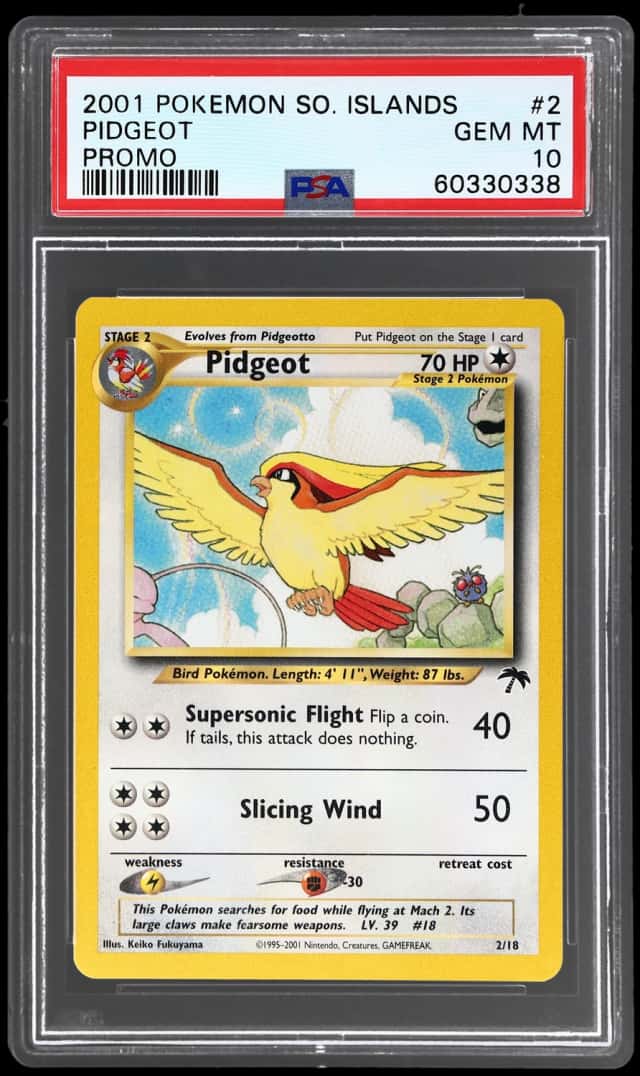 2001 Pokemon Southern Islands Promo Pidgeot #2