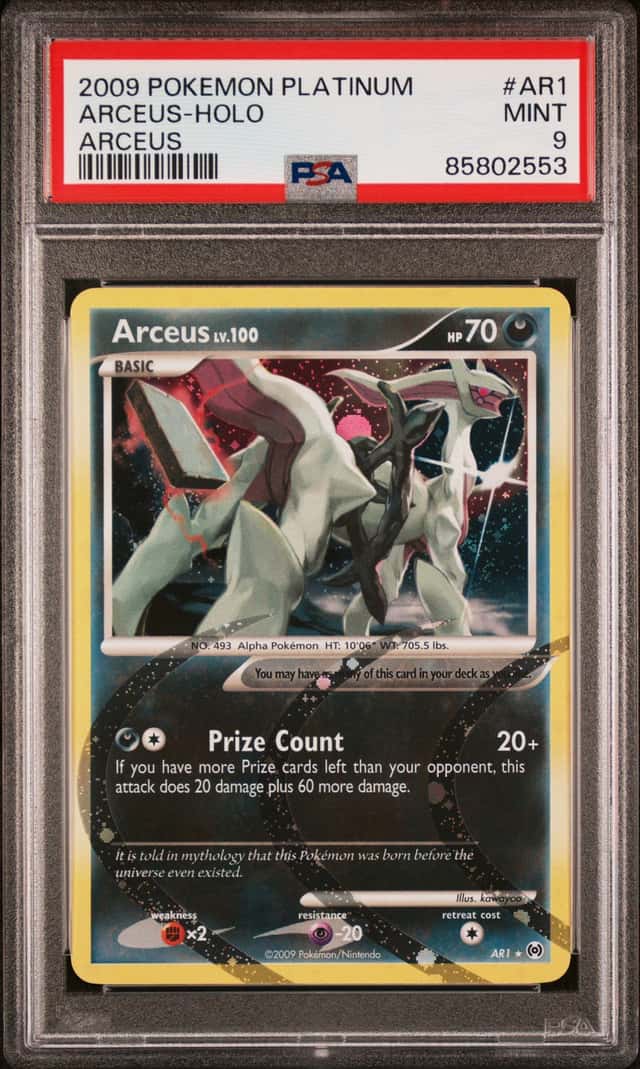 2009 Pokemon Platinum Arceus Holo Arceus #AR1
