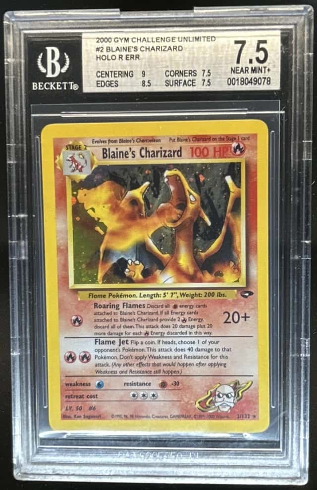 Blaine's Charizard