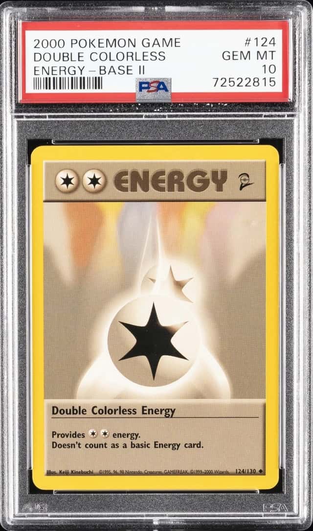 Double Colorless Energy